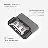 Switch Lite Cover, KIWIHOME Portable Protective TPU Case Anti-Slip Shockproof Case for Nintendo Switch Lite Accessories with Thumb Grip Caps for Switch Lite Only (Black) #4