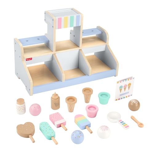 juego de heladería de madera