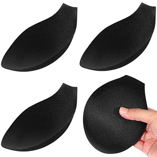 4Pcs Men Bulge Enhancing Mens Padded Underwear Cup Sponge Pad Swimwear Padded Pump Male Package Removable Pad for Swimwear Brief Shorts Underwear Black Shorts Cups