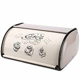 Stainless Steel Bread Box kitchen,Metal Bin,Bread Storage Fabulou Bread box Food storage Bread...
