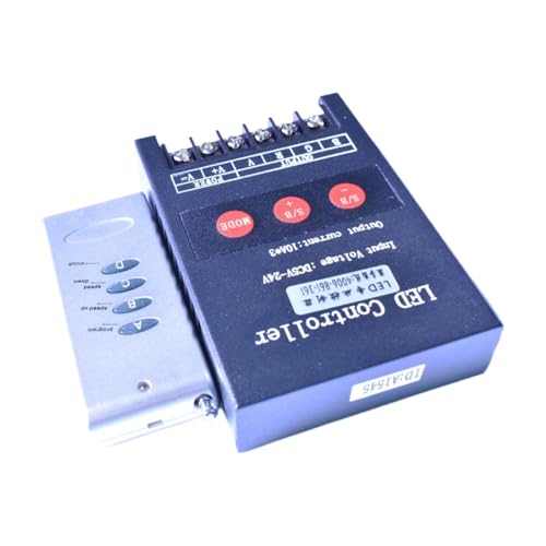 Contrôleur RGB 12V 360W haute performance, télécommande 30A en métal durable