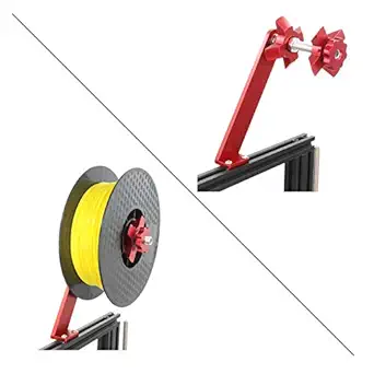 Befenybay 3D Printer Filament Holder for Concentric Spool Filament Mount Rack Bracket for PLA/ABS/Nylon/Wood/TPU/Other 3D Printing Materials (Concentric Spool)
