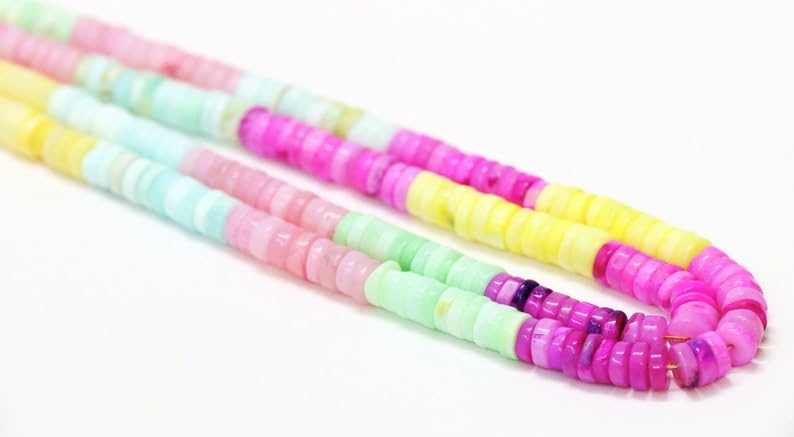 Opale naturelle multi-facettes pour bijoux d'été faits main - 4