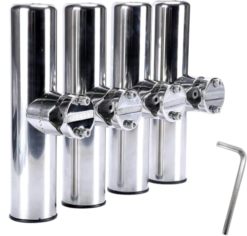 XCTDSVAH Fishing Rod Holder Kayak Rail Rods Holders Boat For 4pcs