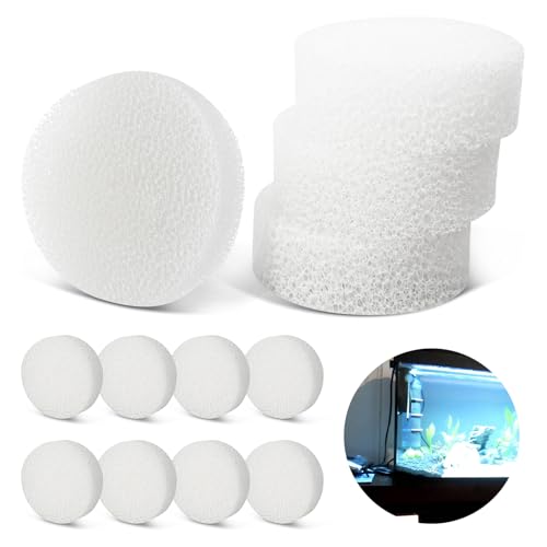 Filterpatronen Filterschwamm für Eheim 2618060 Aquaball - Filtermaterial für Eheim Aquarienfilter für Aquarium Filterschwamm, Innenfilter für Biopower 160/200/240 & Aquaball 45/2206, Bio & mech Filter
