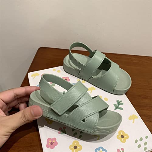 Toddler Girls Jelly Sandals Summer Outdoor Closed Toe Soft Beach Water Shoes Vacation Casual Girls Sandals Size 2 Kid4