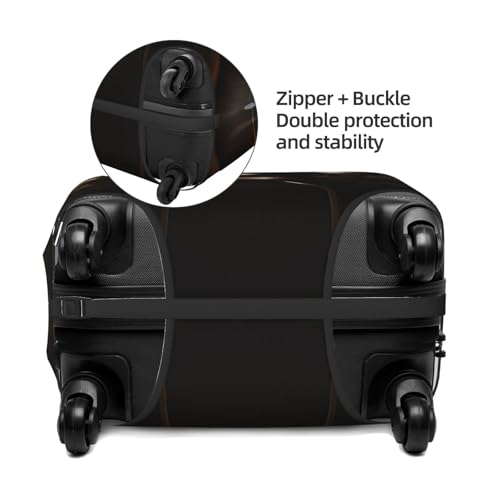 Subway Train Metro Luggage Cover for Suitcase, Suitcase Cover Protector Fit 22-24 Inch Luggage Travel Accessories, M4