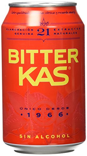 Bitter KAS - Bebida Refrescante sin Alcohol - 330 ml - [set di 6]