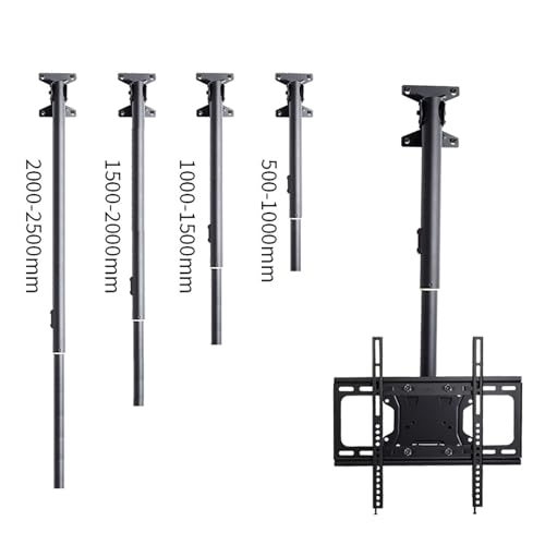 Support plafond TV inclinable pour éliminer les reflets et optimiser l'espace