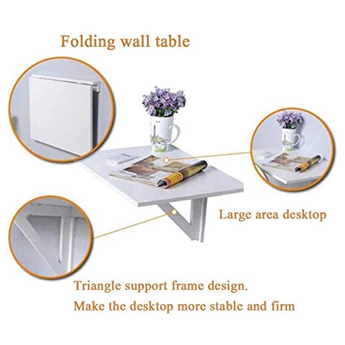 Établi et table pliante murale au design épuré pour intérieur moderne B