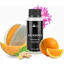 AROMELY Delighted Essential Diffuser Oil Blend - Signature Diffuser Aroma Scent - Luxurious Fragrance with Notes of Orange, Melon, Jasmine, Ginger Nutmeg and Musk 120ml