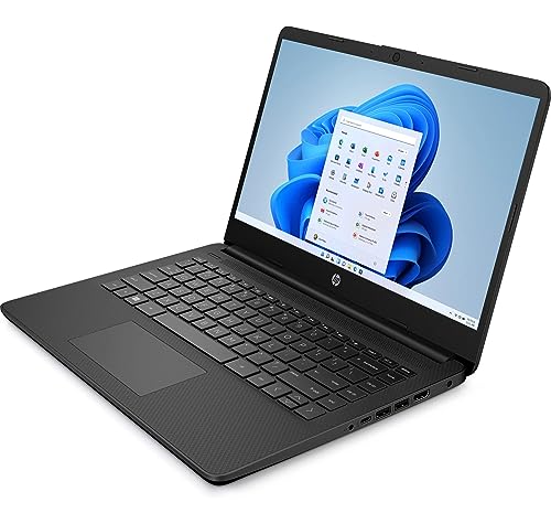 Image of HP 14-fq1005cl Touchscreen Laptop - 14 inch HD Notebook, AMD Ryzen 3 5300U Quad-Core 8GB DDR4 RAM 256GB PCIe SSD Lightweight Computer PC Camera WiFi Bluetooth USB C HDMI Port Windows 11 Home (Renewed)