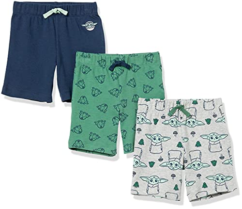 Image of Amazon Essentials Disney | Marvel | Star Wars Baby Boys' Shorts, Multipacks
