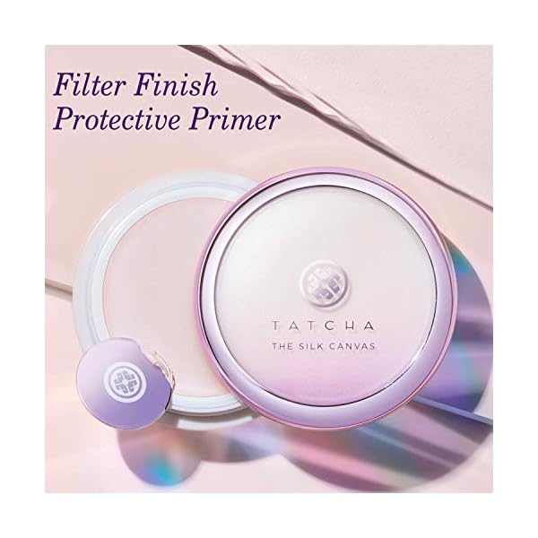 Tatcha-The-Silk-Canvas-Velvety-Makeup-Perfecting-Primer-Helps-Makeup-Last-Longer-and-Instantly-Perfects-Skin-20-grams-07-oz Tatcha The Silk Canvas | Poreless Primer for Face Makeup, Lasts Longer and Instantly Perfects Skin, 20 G | 0.7 oz
