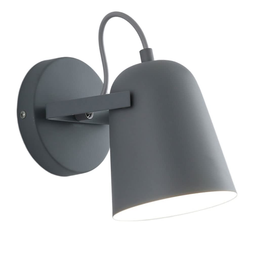 Kbuukyyxouy Natural Gray Creative Living Room Background Wall Decorative Lighting Wall Lantern, E27 Modern Simplicity Wall Lamps, Aisle Nordic Macaron Colorful Landscape Wall Sconce Fixture(Natural Gray)