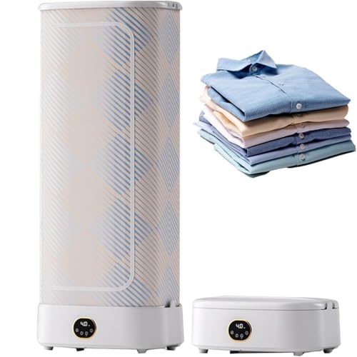 1000W Máquina de y plegar automática Planchas verticales de ropa vapor Secadora a vapor inteligente con mando a distancia y sistema de secado rápido 360° para Ropa y Telas(Ayuda para planchar) 1000W Máquina de y plegar automática Planchas verticales de ropa vapor Secadora a vapor inteligente con mando a distancia y sistema de secado rápido 360° para Ropa y Telas(Ayuda para planchar)