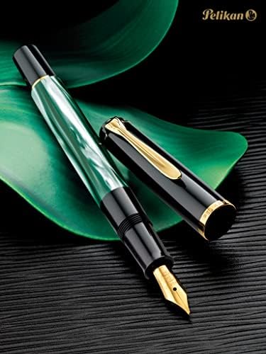 Pelikan M200 Dolma Kalem Sedef Yeşil M200-YF F Uç - Görsel 2