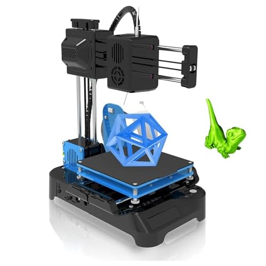 Impresora 3D, Impresoras 3D Completamente Montadas para Principiantes, Niños y Adolescentes, Impresora 3D, Diseño de Código Abierto, Funcionamiento Silencioso, Velocidad Máxima de Impresión 40m Black