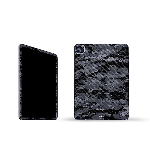 Image of MightySkins Carbon Fiber Skin Compatible with Apple iPad Pro 11 inch M2 4th Gen (2022) Full Wrap Kit - Digital Camo | Protective, Durable Textured Carbon Fiber Finish | Easy to Apply | Made in The USA