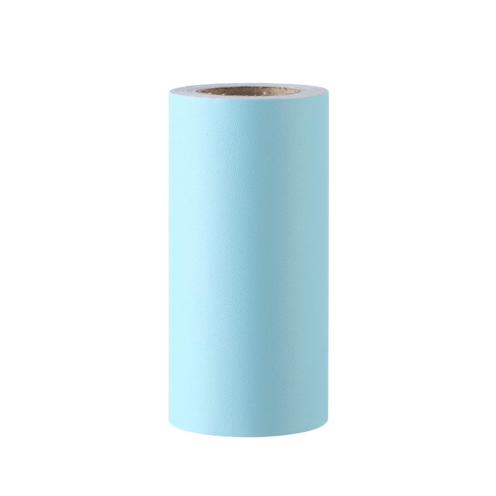 Dunsby Sky Blue Self Adhesive Borders Sticker 5M Self-Adhesive Pvc Waist Line Wallpaper Waterproof Skirting Vinyl Decals Baseboard Wall Border Stickers Living Room Decor(,10Cm)