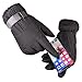 ENKARL Guantes para uso al aire libre, Guantes térmicos de hombre para invierno aptos para pantallas táctiles con muñeca ajustable y con gel de silicón antideslizante (Gris oscuro)