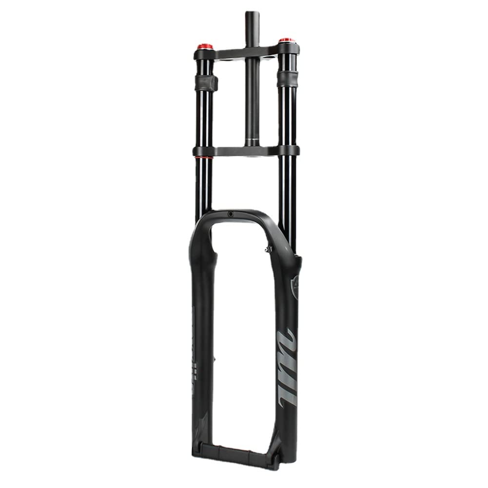 Fourche Avant Suspension Vélo BOLANY - 20*4.0/26*4.0 - Course 130mm - Alliage De Magnésium - Neuf
