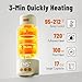 Phanpy Portable Bottle Warmer - Detachable 10000mAh Battery, 212°F Boil & Sterilization, 3 Min Fast Heating, 100W, 17 OZ Large Capacity, Designed for Travel Bottle Warmer On The Go