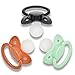Adult Sized Pacifier ABDL Dummy for Adult Babies Three Color Pack Brown Coffee | Spicy Mint | Black Mamba