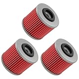 Replacement For Compatible With 3-Pack Oil Filter for Yamaha 4X7-13440-01-00 4X7-13440-90-00