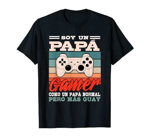 Soy un papá gamer Idea de regalo para el día del padre Camiseta