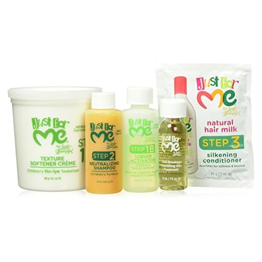 JUST FOR ME Texturizer Softner Kit