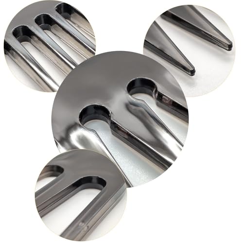 Image of 2PCS Texture Comb, Comb Set for Women, Styling Comb for Women and Men, Dual Function Fine and Wide Tooth Design