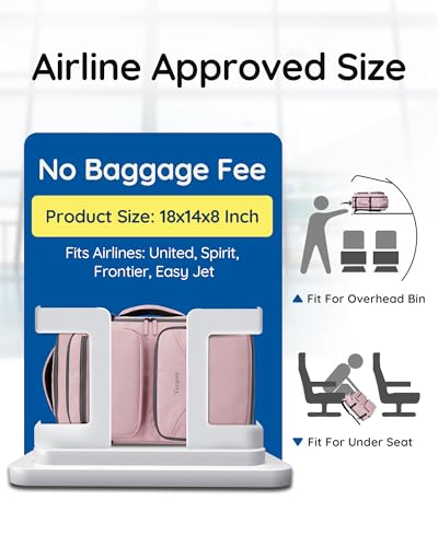 Taygeer 18x14x8 Personal Item Bag