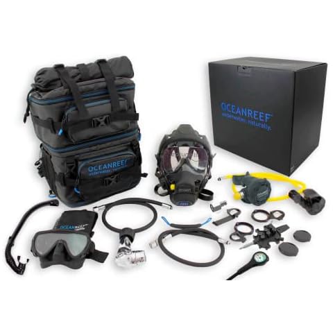Neptune III Package - Black M/L MASK + INT 1ST Stage Cover