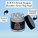 G.B.S Styptic Powder Jars for Shaving Nicks, Razor Cuts, Canker Sore (5gm Each) (9), White