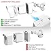 HydraBracket Wall Mount Bracket for Wyze Cam Outdoor Camera, Black, Waterproof, Adjustable Angle, 360 Swivel, 90 Tilt, Easy Installation