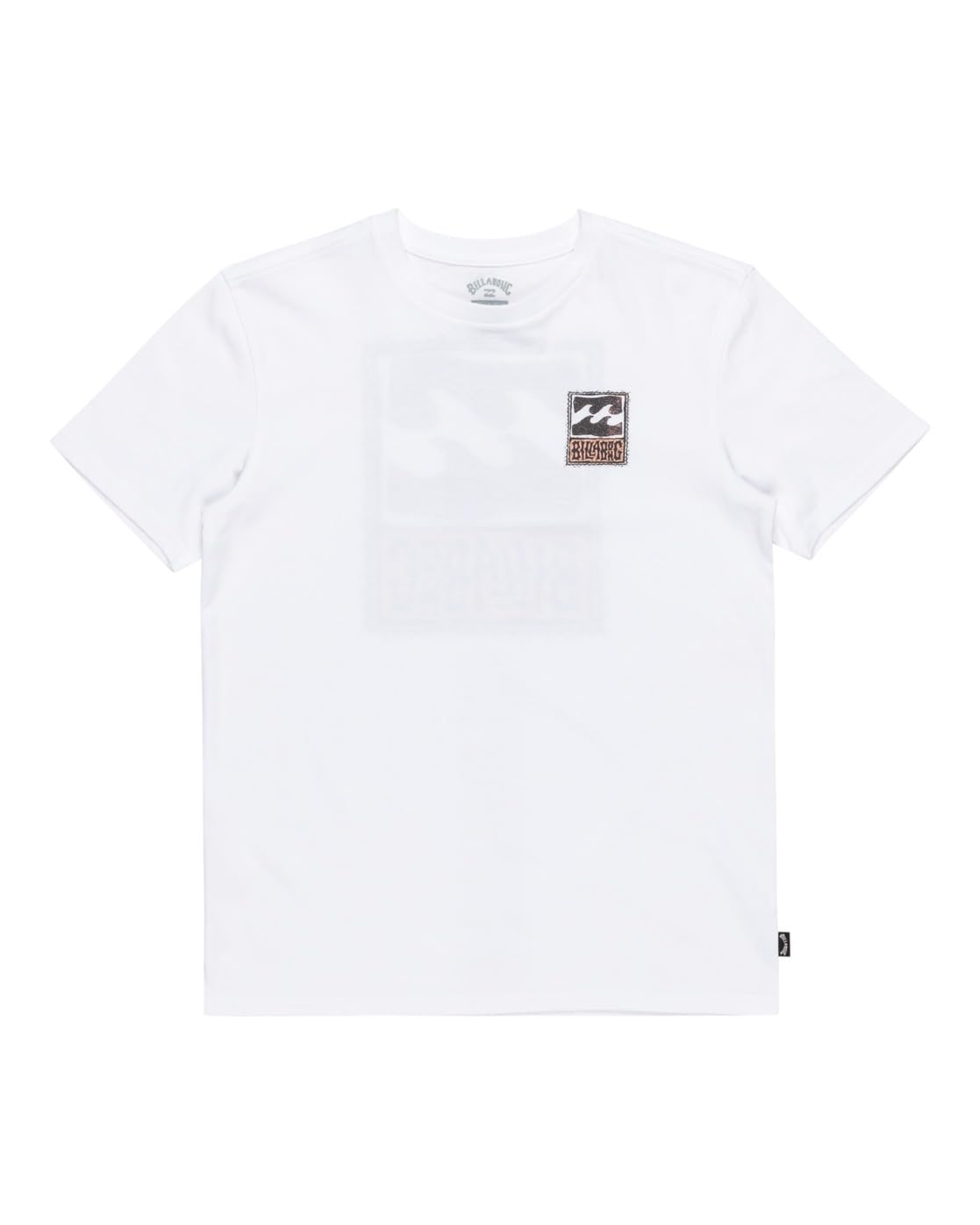 Billabong Short-Sleeved T-Shirt Stamp SS Boys White XS