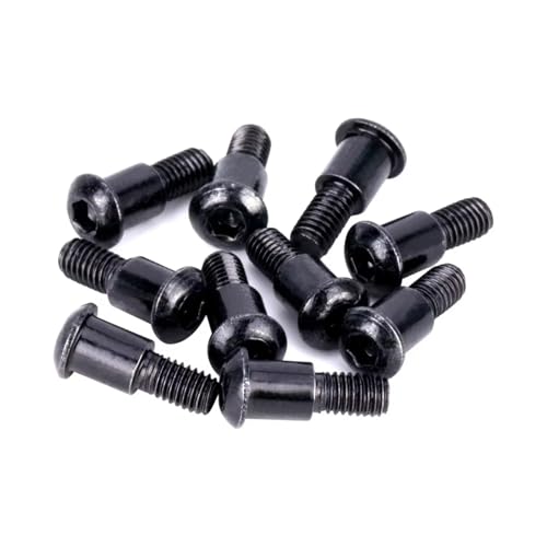 RCAbvO[hp[c For Axial For SCX10 AR44 AR45 For Capra F9 10 M3x4x10mm Zp{^wbh؊JLOsV_[lW |[^ANXAbvO[hp[c(Black)