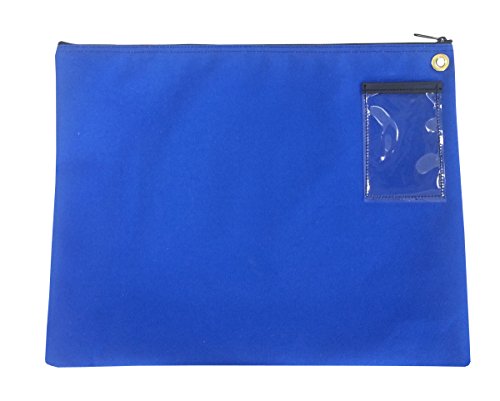 Interoffice Mailer Canvas Transit Bag 14w x 11h (Royal Blue)