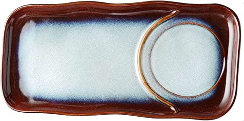 Ciotola for cereali, scodella for zuppa, scodella for il tè, ciotole for la colazione in ceramica o piatto rettangolare, ciotola for zuppa di cipolla da 20 once con manico in porcellana for zuppa di c