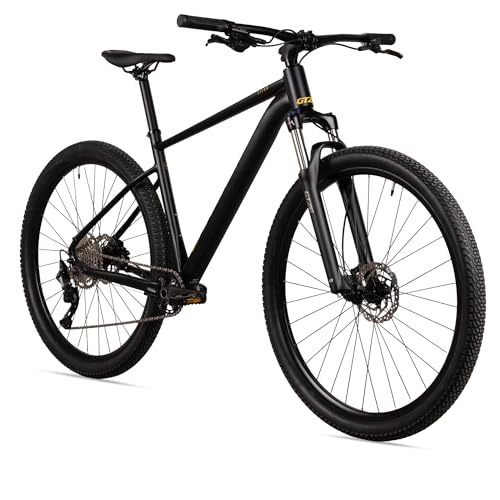 Goetze Titan 29 Zoll Hardtail MTB | Aluminiumrahmen 17/19 / 21 Zoll | Shimano Deore 10-Gang Schaltung | Hydraulische Shimano MT200 Scheibenbremsen | SR Suntour XCM32 Federgabel mit Lockout