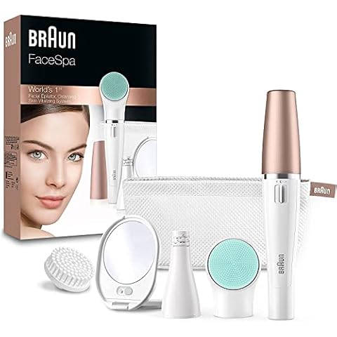 Depiladora Facial Braun FaceSpa 3 en 1 Cover