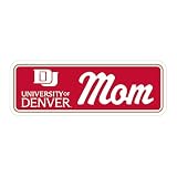University of Denver Pioneers Proud Mom Decorative Magnet Officially Licensed Collegiate Product 6-Inches Wide