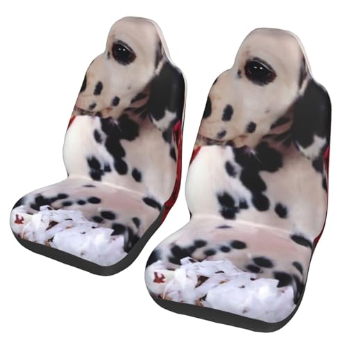 Housse de siège auto dalmatien EdWal pour voiture camion et SUV