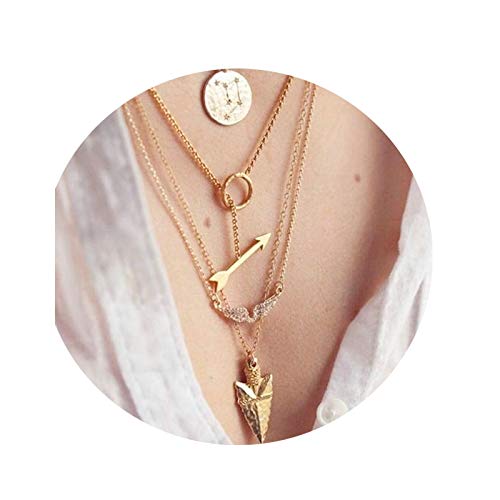 Aimsie Mujeres. Unisex Mujer No-Metal-Stempel (nur Mode) chapado en oro NA