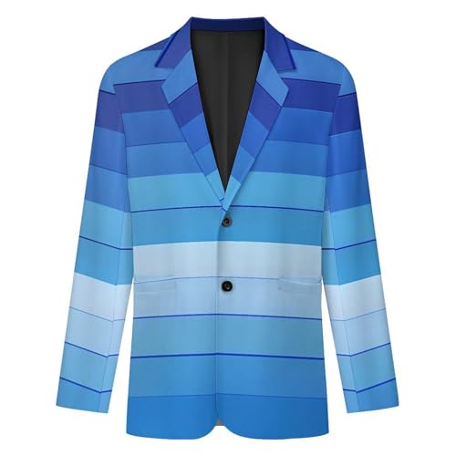 Uranic By Flags Mens Casual Blazer Button Suit Jacket Lightweight Sport Coat for Work Business4
