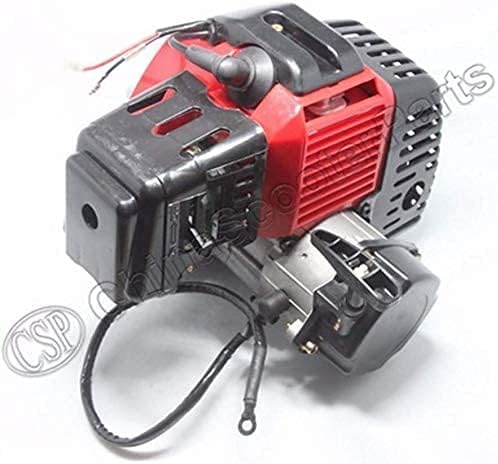 Carburador de plástico para motor de 49 cc, arranque E, 0.591 in, mini bolsillo para moto, cuatrimoto, cuatrimoto, buggy, motocross, Chopp