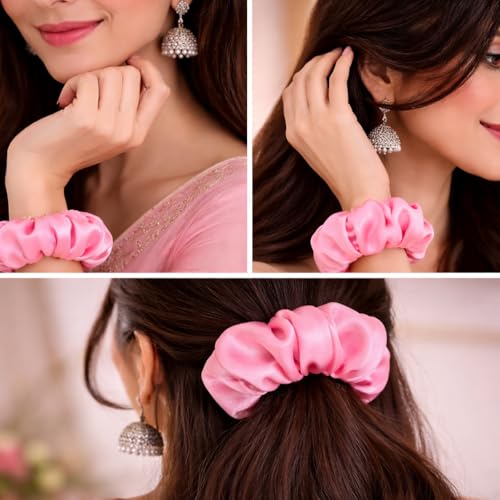 Zevarna Gift Hamper for Girls with Earrings, Scrunchie & Soft Toy - Image 4