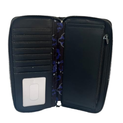 Loungefly Exclusive Disney Villains Silhouette Zip Around Wallet3