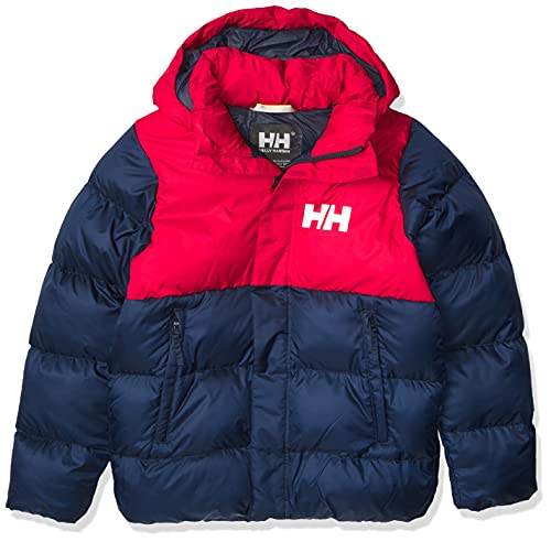 Helly Hansen Puffy Jacket Vision-Chaqueta Acolchada, 597 Azul Marino, 32 Unisex niños